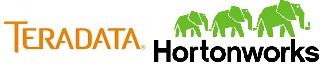 Teradata Hortonworks logo